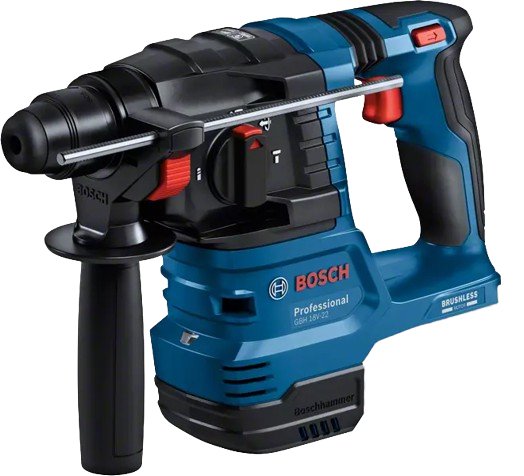 Bosch Drill Percutor Wireless Professional Gbh 18V-22 Professional Body Only 18 Voltios Blue/Black Without Bat