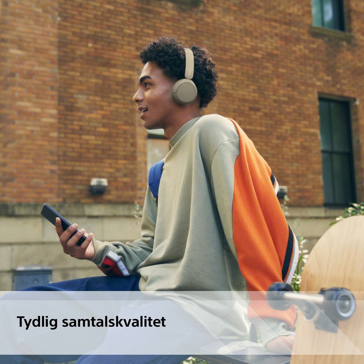 Sony Bluetooth Headphones Sony Wh-Ch520 Cream