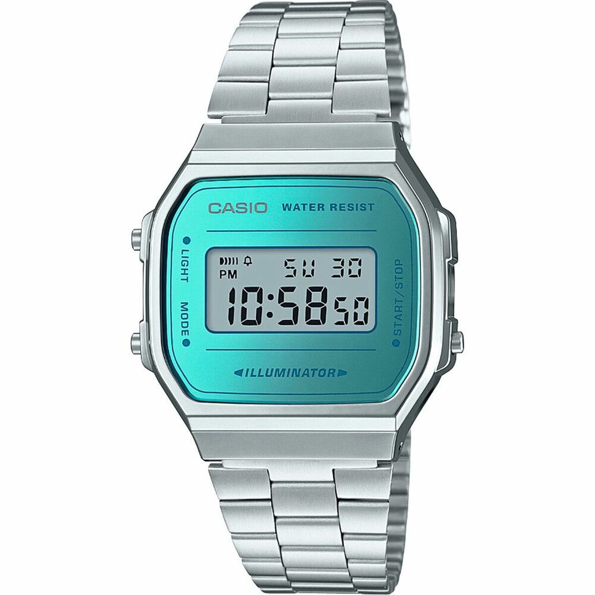 Casio Men's Watch Casio A168Wem-2Ef Silver