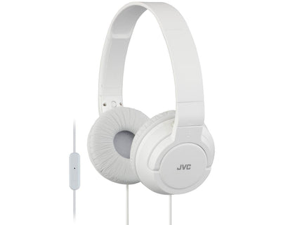 JVC Headphones HA-SR185-WE (on-ear, With Microphone White — image 1