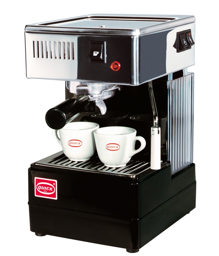 Quick Mill 0820 Stretta Black Portafiltro Coffee Machine Espresso