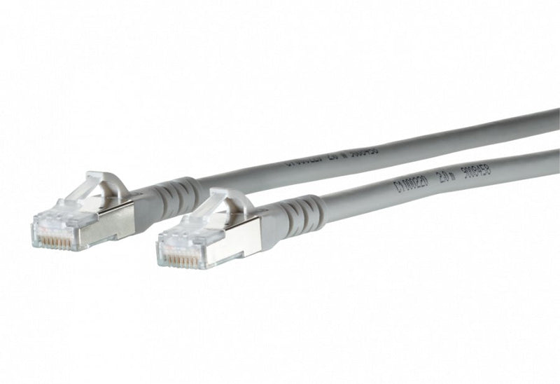 Metz Connect Network Cable CAT.6A Awg 26 Grey 4M