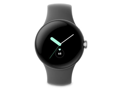 Google Pixel Watch Wi-Fi 41MM Silver/Charcoal Sportarmb. — image 1