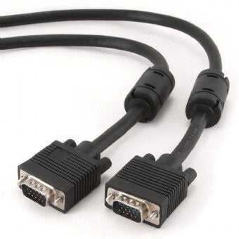 Gembird Cable VGA D-sub M/M 2 Ferritas 10M Black CC-PPVGA-10M-B