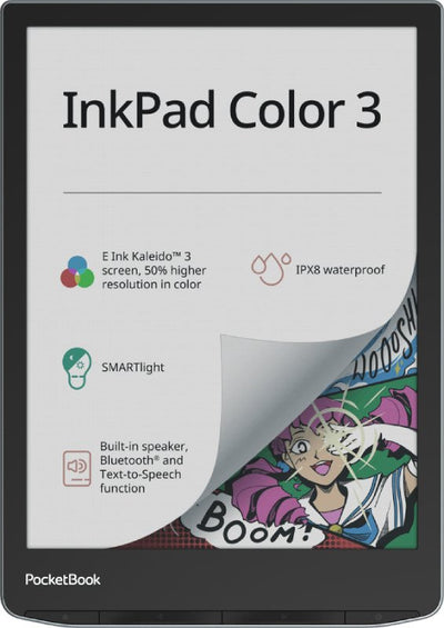 Pocketbook E-reader Ebook Inkpad Colour 3 7.8 32GB Colour Stormy Sea — image 1
