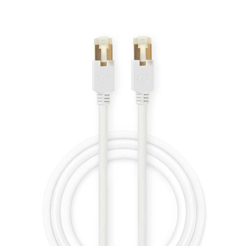 Nedis CCBW85221WT100 Network Cable White 10M CAT.6 S/FTP (s-STP)