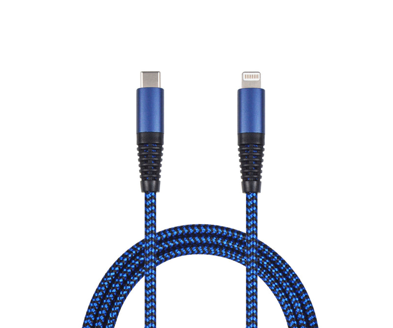 2GO USB Cable Type-c - Lightning Apple AZUL-100CM