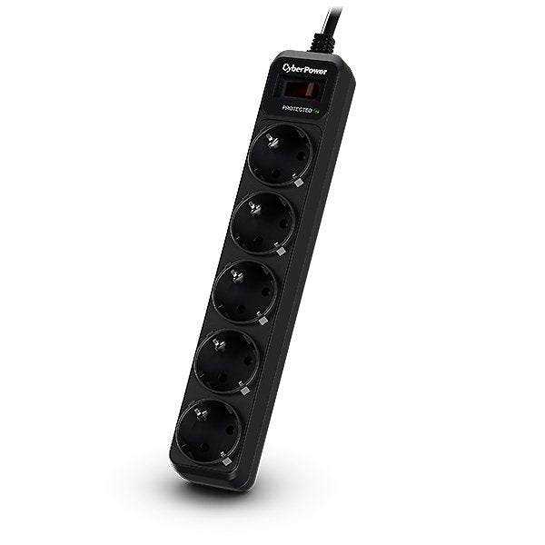 Cyberpower Power Strip With Switch B0520SC0-DE 5 Sockets Power Cable 1.8M Black