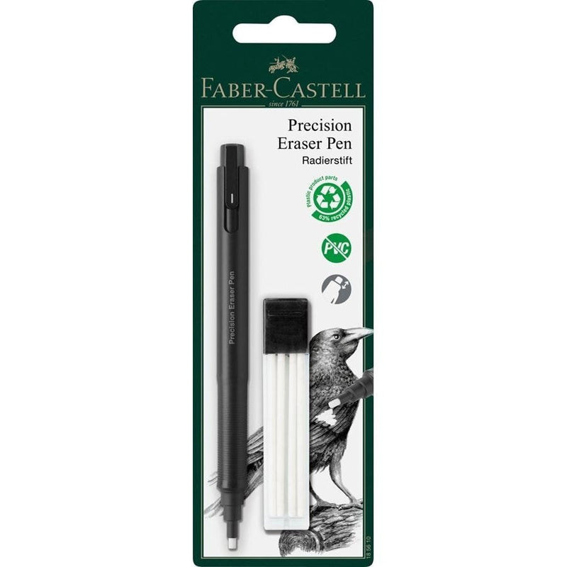 Faber-camell Radiermift Precision Eraser Pen + Refill