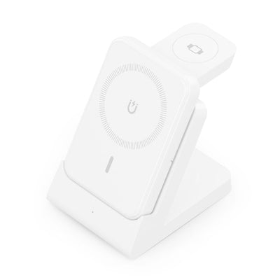 Aisens Charger Wireless USB-C 4 1 15W Mobile Phone Apple Watch, Headphones With Case Charging White — image 1
