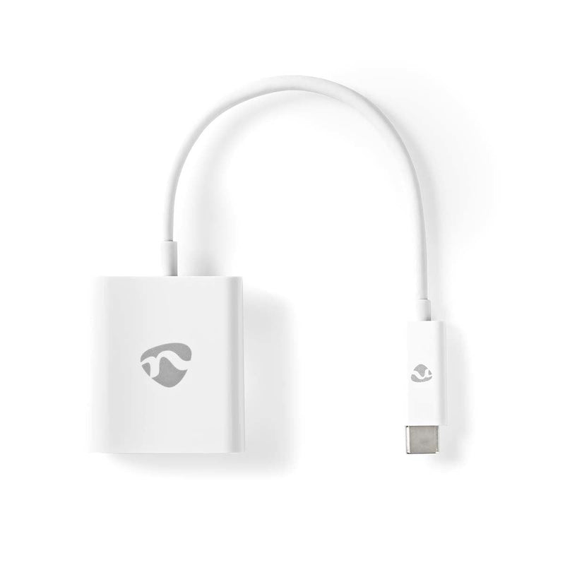 Nedis Usb-adapter USB 3.2 GEN1 - Usb-c™ Connector Male Hdmi™ Output 0.20M, Round Vernickelt, Pvc, White