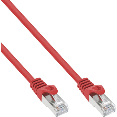 Inline® Network Cable Sf/UTP CAT.5E Red 1M — image 1