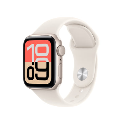 Apple Watch Watch Se 3 (2025) GPS 40MM Starlight Aluminium Case With Sport Band M/L - Starlight — image 1