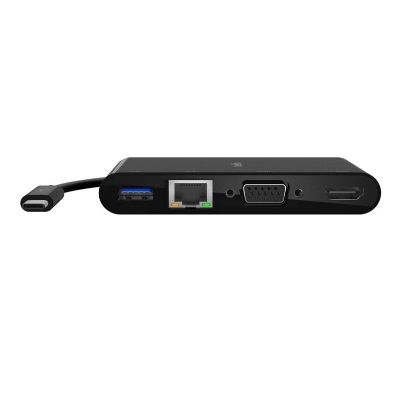 Belkin AVC005BTBK Hub Interfaz USB 3.2 Gen 1 (3.1 Gen 1) Type-c Black