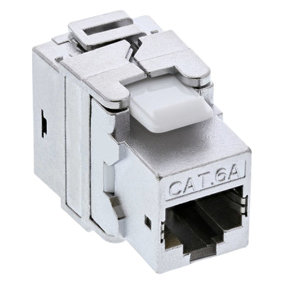 Inline Módulo Premium RJ45 Keystone Jack Snap-in CAT.6A, With Cover Antipolvo — image 1
