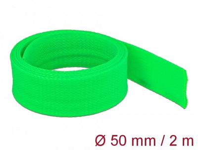 Delock 20759 Case Trenzada Estirable 2M X 50MM, Colour Green — image 1