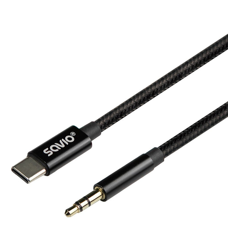 Cable USB-C Do Mini-jack 1M CL-187