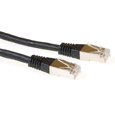 Black 10 Meter Lszh SFTP CAT.6A Patch Cable With RJ45 Connectors — image 1