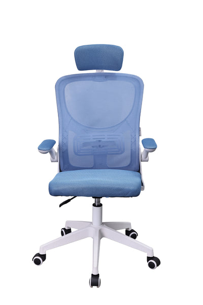 Mars Gaming Chair Mgc-ergo Plus Blue Reposabrazos Plegables /Pistón Clase 3/ Stand Lumbar Dinámico Adaptable/  — image 1