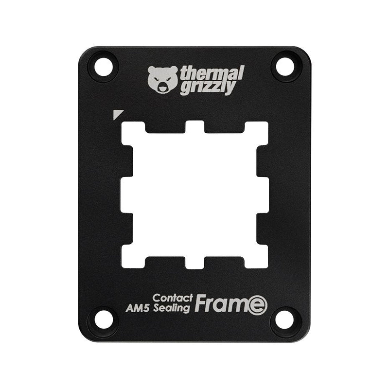 Thermal Grizzly Contact Sealing Frame AM5, Disipador CPU Black CPU AMD With Zócalo AM5 TG-CSF-AM5