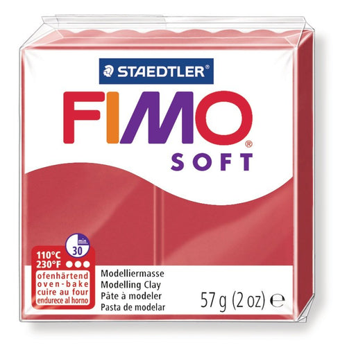 Fimo Mod.masse Fimo Red Cereza Soft — image 1