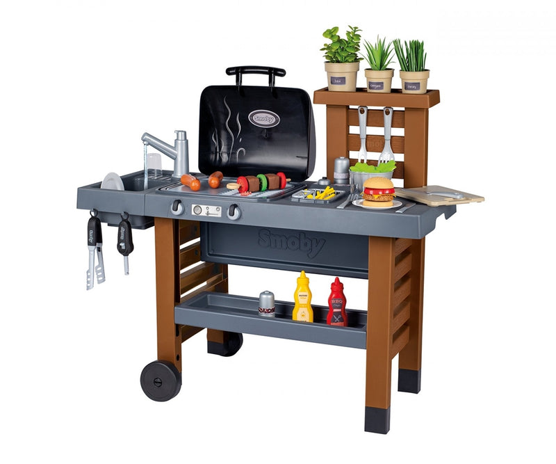 Smoby Kitchen Garden , Kitchen Toy Grey/Brown 7600312004