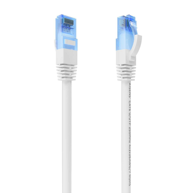 Aisens Network Cable RJ45 CAT.6 UTP AWG26 Cca - 10M - White