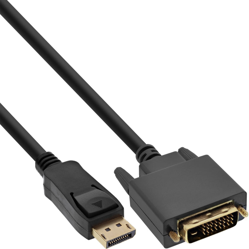 Inline Cable DisplayPort a DVI Black 2M