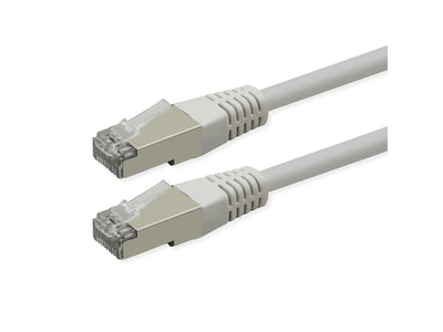 Roline Kab Network Cable CAT.6 Class And PoE S FTP Pimf White 0,5M — image 1