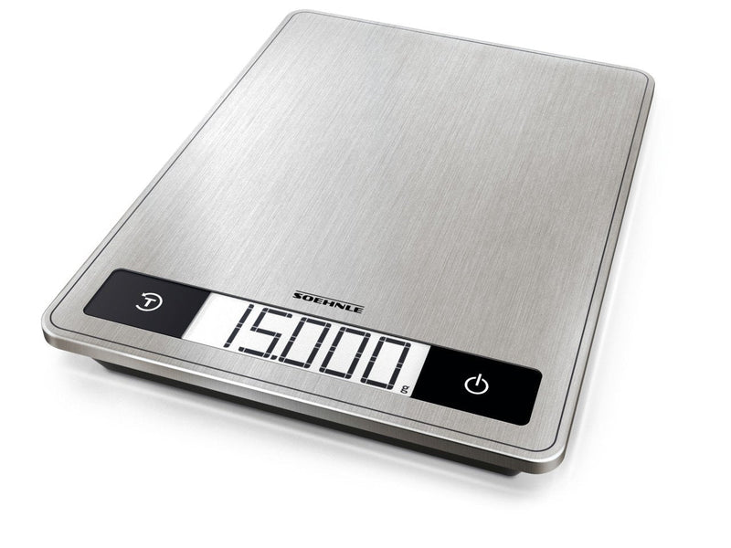 Soehnle Page Profi 200 Steel Inoxidable Encimera Rectángulo Scale Electrónica Kitchen