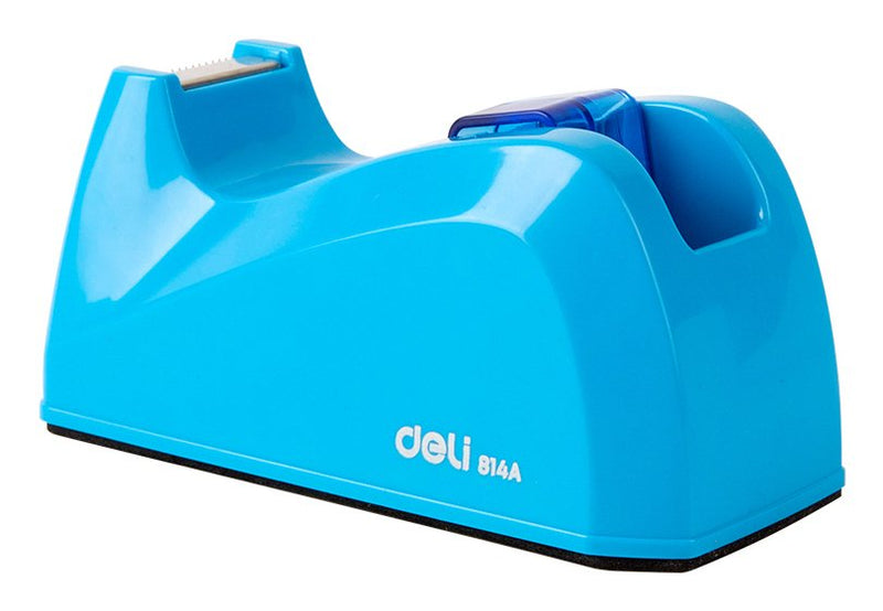 Deli Tape Adhesiva Abroller Rio 12X6X5CM Blue Claro