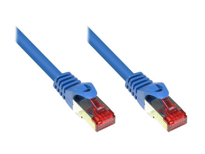 Goodconnections Network Cable With Protector Pestaña, CAT.6, S FTP, Pimf, Pvc, 250MHZ, Blue 50M, — image 1