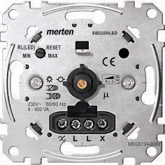 Merten MEG5134-0000 Universal-drehdimmer-inserto LED Lámparas — image 1