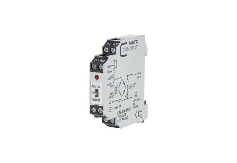 Metz Connect KRA-SR-M8 21 1 Wechsler 24V AC DC