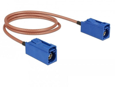 Delock Cable Antenna Fakra C Female Fakra C Female RG-316 50CM — image 1