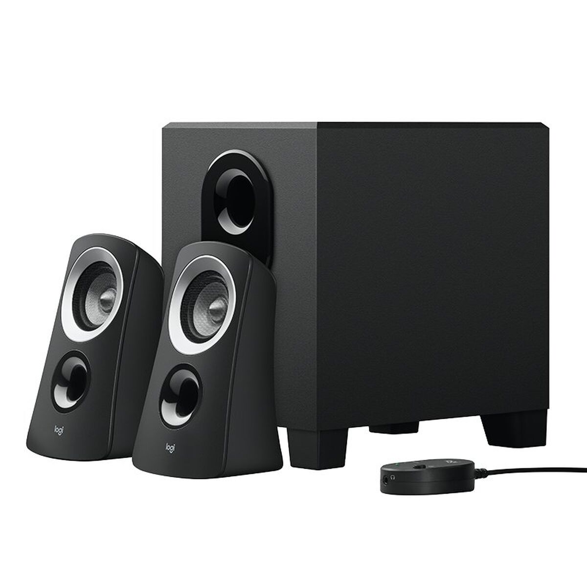 Logitech 2.1 Multimedia Speakers Logitech Z313 Black 25 W