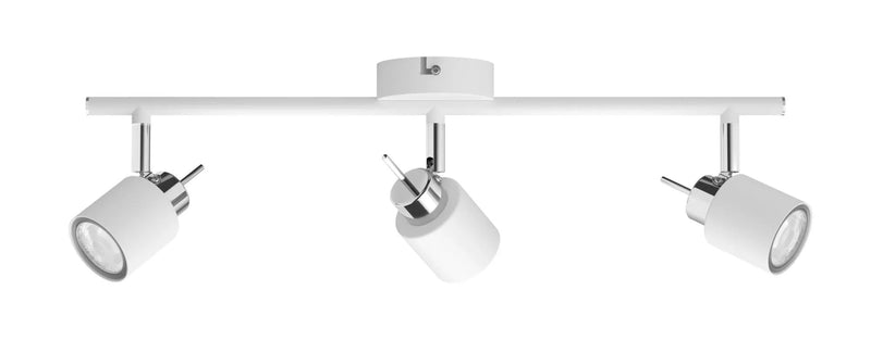 Foco 3 Elementos Meranti GU10 Bulb No Included Colour White 8 X 47,4 X 15,5CM