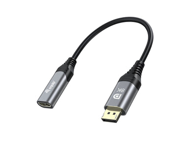 Equip Adapter DisplayPort - HDMI 1.4M H 8K 60HZ Grey 0,15M — image 1