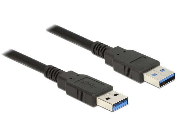Delock 85060 USB Cable 1M 3.2 Gen 1 (3.1 Gen 1) USB a Black