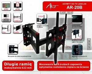 Art Soporte AR-20B MÁX.45KG)