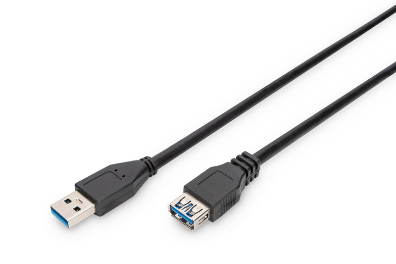 Assmann Electronic AK-300203-030-S USB Cable 3M 3.2 Gen 1 (3.1 Gen 1) USB a Black