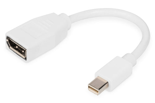 Digitus Cable Adapter DisplayPort White Mini DP - DP dB-340405-001-W — image 1