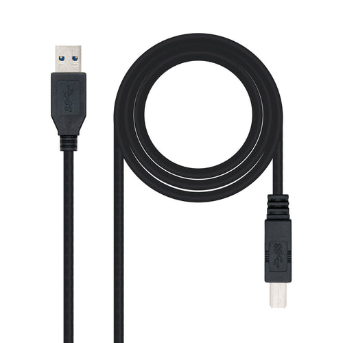 Nanocable Cable Printer USB-A 3.0 Male a Usb-b Male 2M — image 1