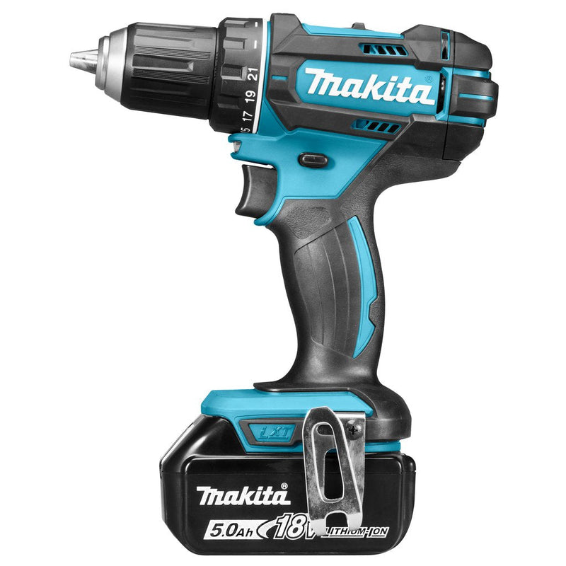 Makita DDF482RTJ Destornillador Eléctrico Y Key Impacto 1900 Rpm Negro Azul