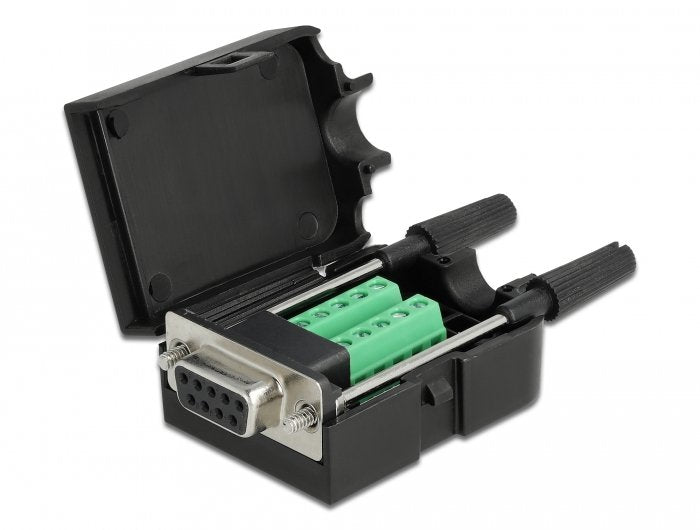 Delock 66257 Adapter Sub-d 9 Pin Female a Terminalblock 10 Pin