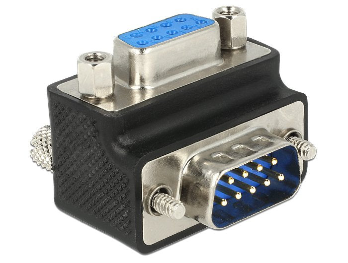 Delock Adapter Delock D-SUB9 - D-SUB9 M/H Acodado 270°
