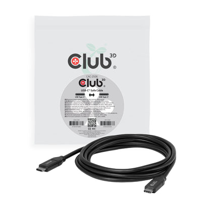 CLUB3D USB-C Sicherheitsladecable 240W 2M M — image 1