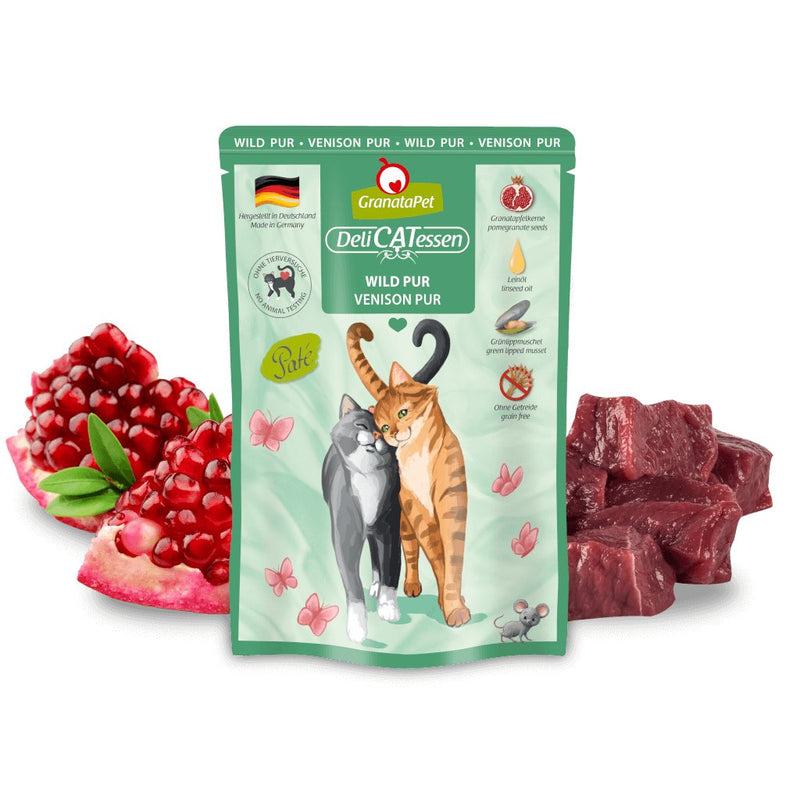 Granatapet Delicatessen Venison - Comida Húmeda Gatos - 85G