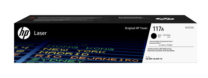 HP Genuine Toner 117A Black