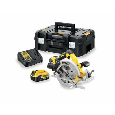 Dewalt DCS570P2-QW Saw Circular Laptop 18,4CM Yellow 5500 Rpm — image 1